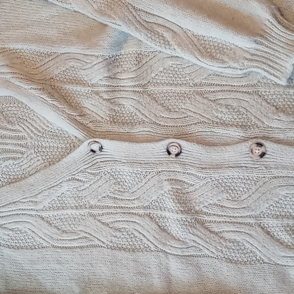 A New Day Mint Green Full Button Sweater XXL - Picture 3 of 5